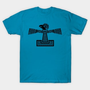 Aztec Eagle Design T-Shirt